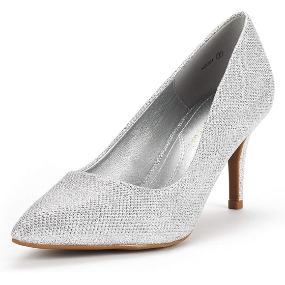 (1851) DREAM PAIRS Women High Stiletto Heels Closed Pointed Toe Dress Pump Shoe - Picture 1 of 14